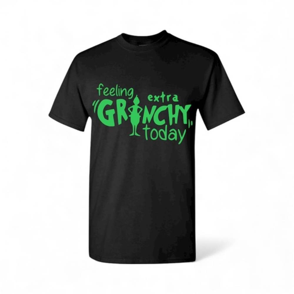 Feeling extra grinchy today t shirt